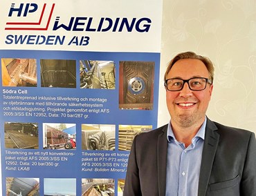 Rickard Långh ny VD på HP Welding